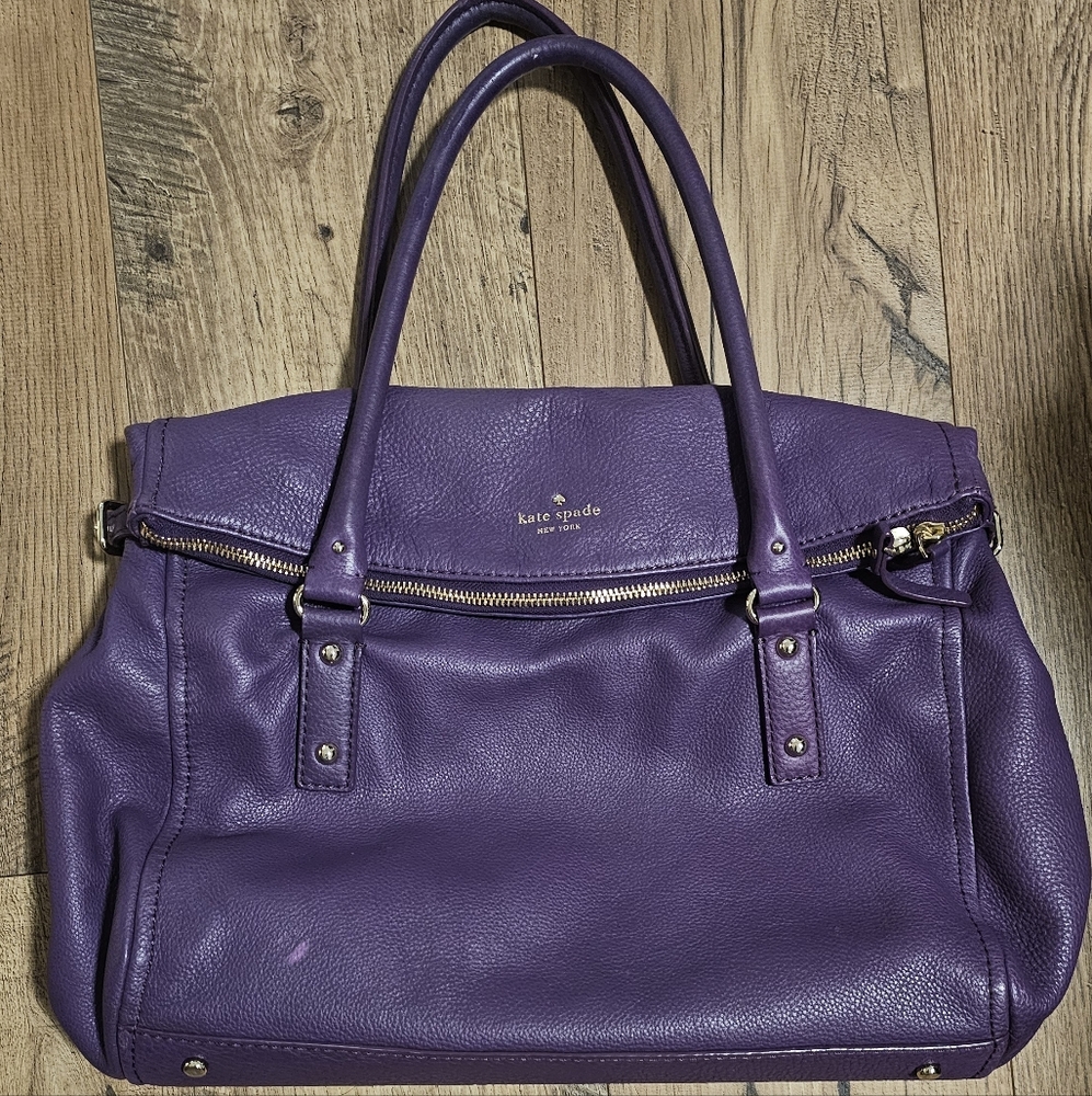 Kate Spade Rich Purple Shoulder Bag